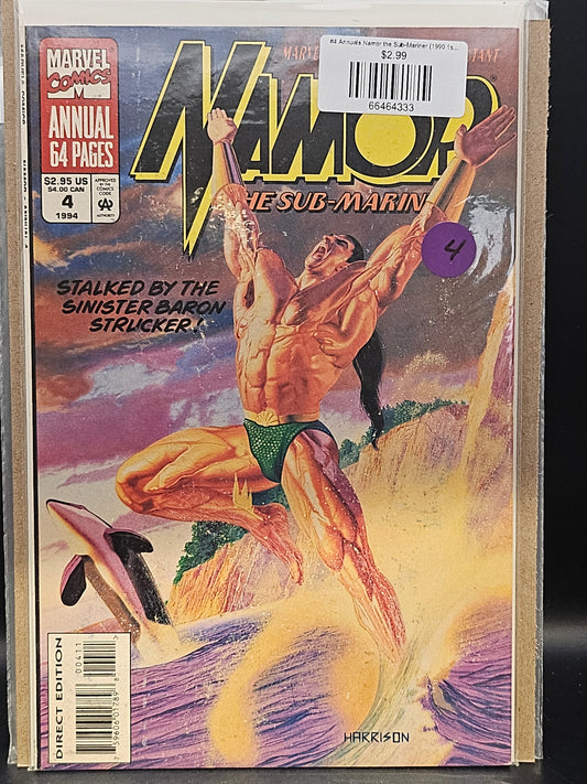 #4 Annuals Namor the Sub-Mariner (1990 1st Series)