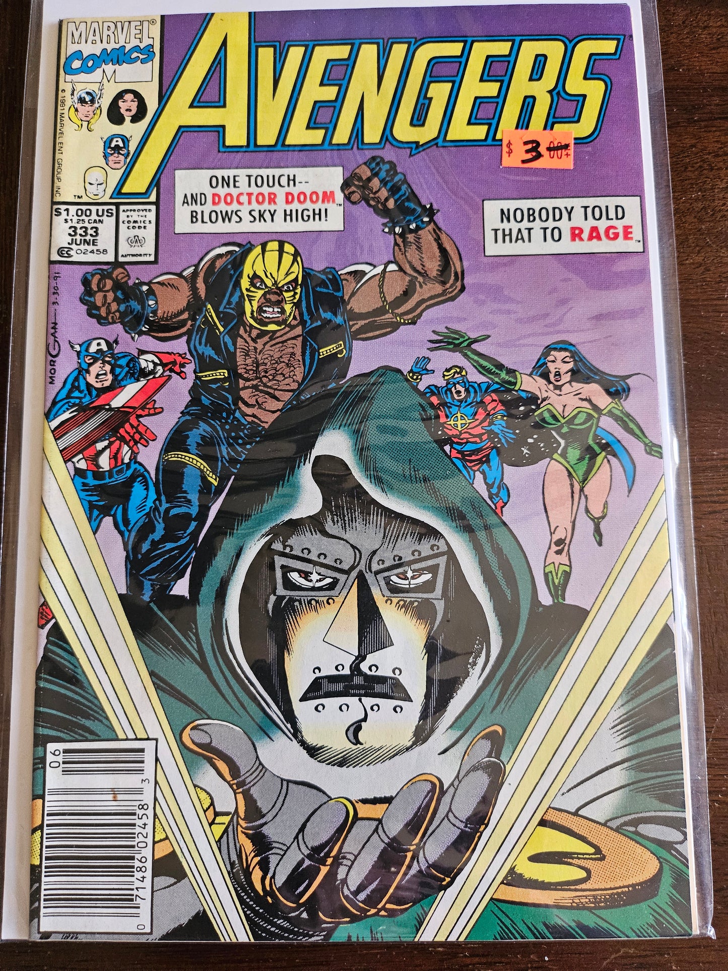 Avengers – Marvel Comics – (1963–1999) – Volume 1 – #333