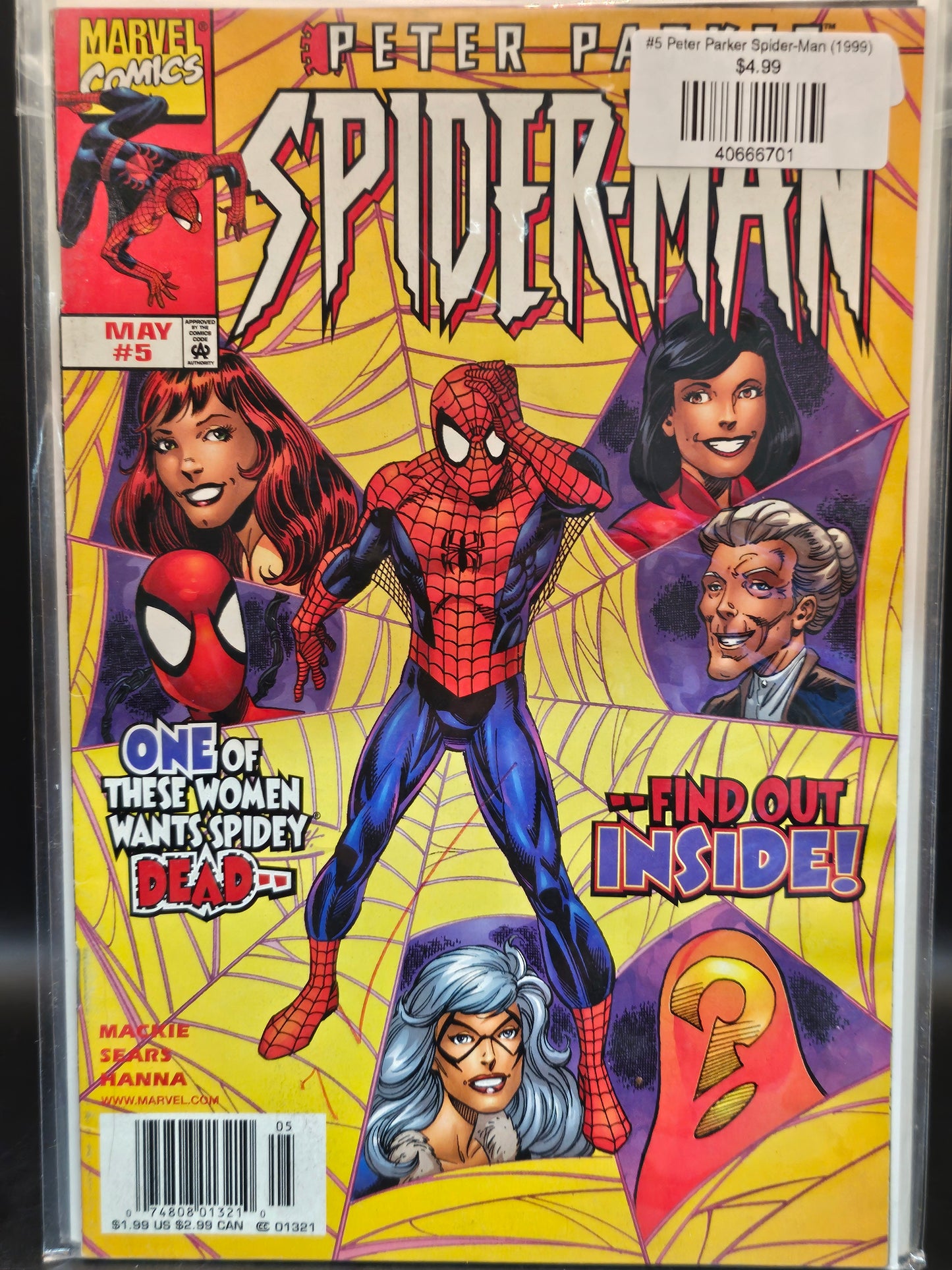 #5 Peter Parker Spider-Man (1999)