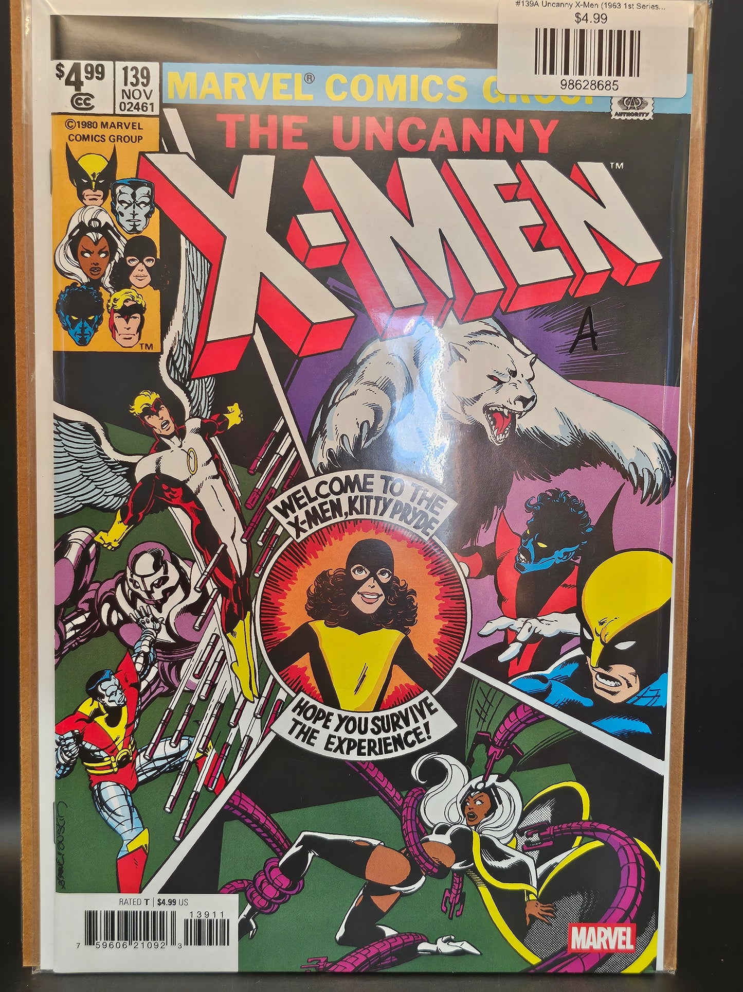 #139A Uncanny X-Men (1963 1st Series) Facsimile Edition