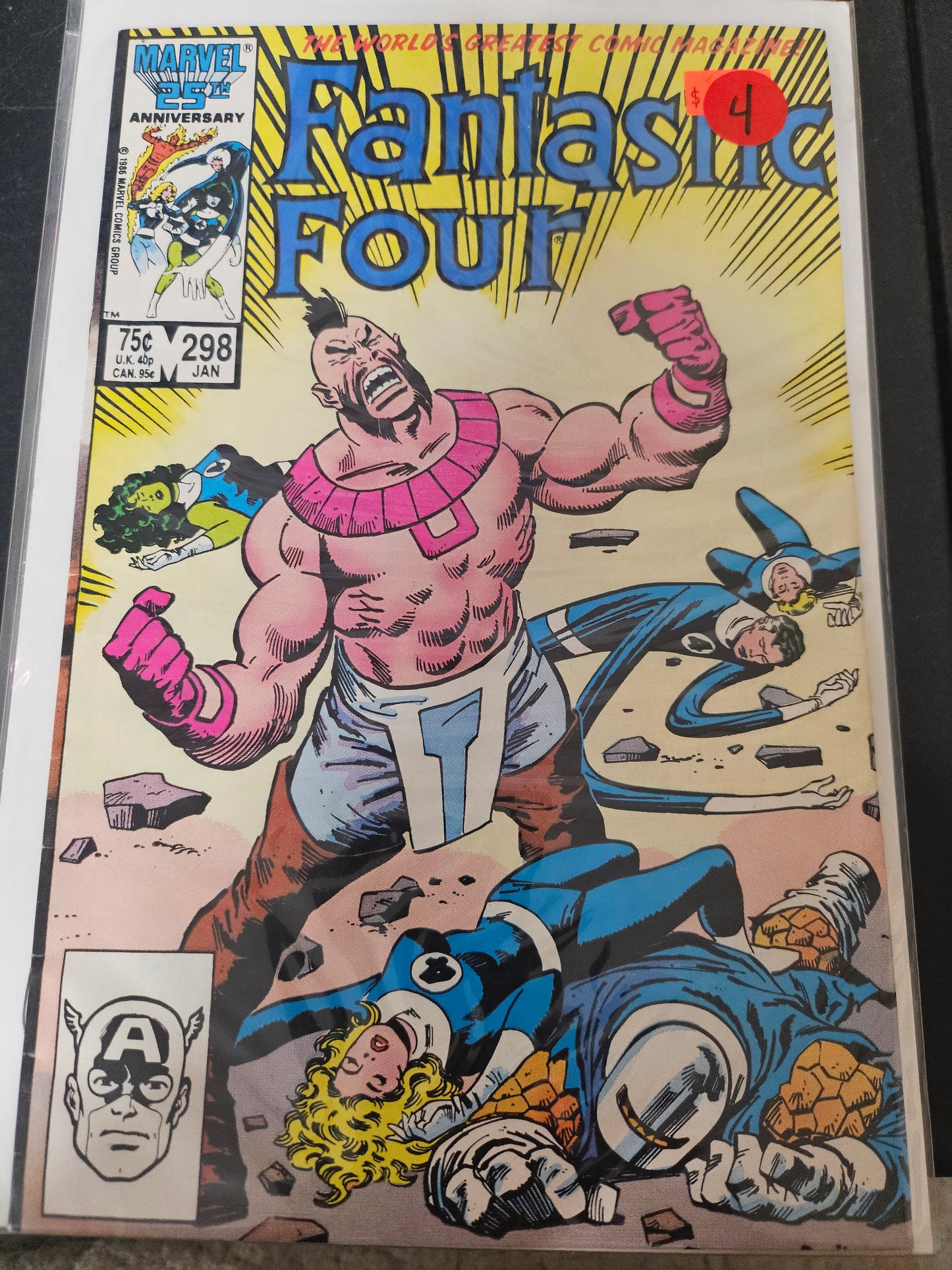 101.115 Fantastic Four – #298 – v1 (1961–1995)