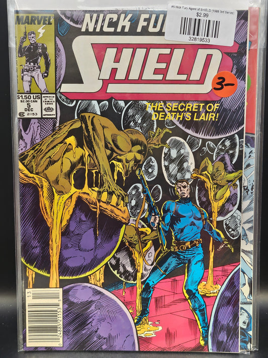 #5 Nick Fury Agent of SHIELD (1989 3rd Series)