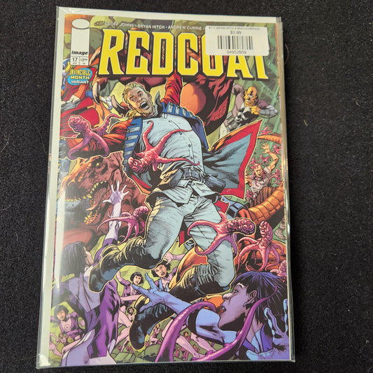 #17D (BRYAN HITCH & BRAD ANDERSON) REDCOAT (INVINCIBLE TEAM UP WRAPAROUND VAR)