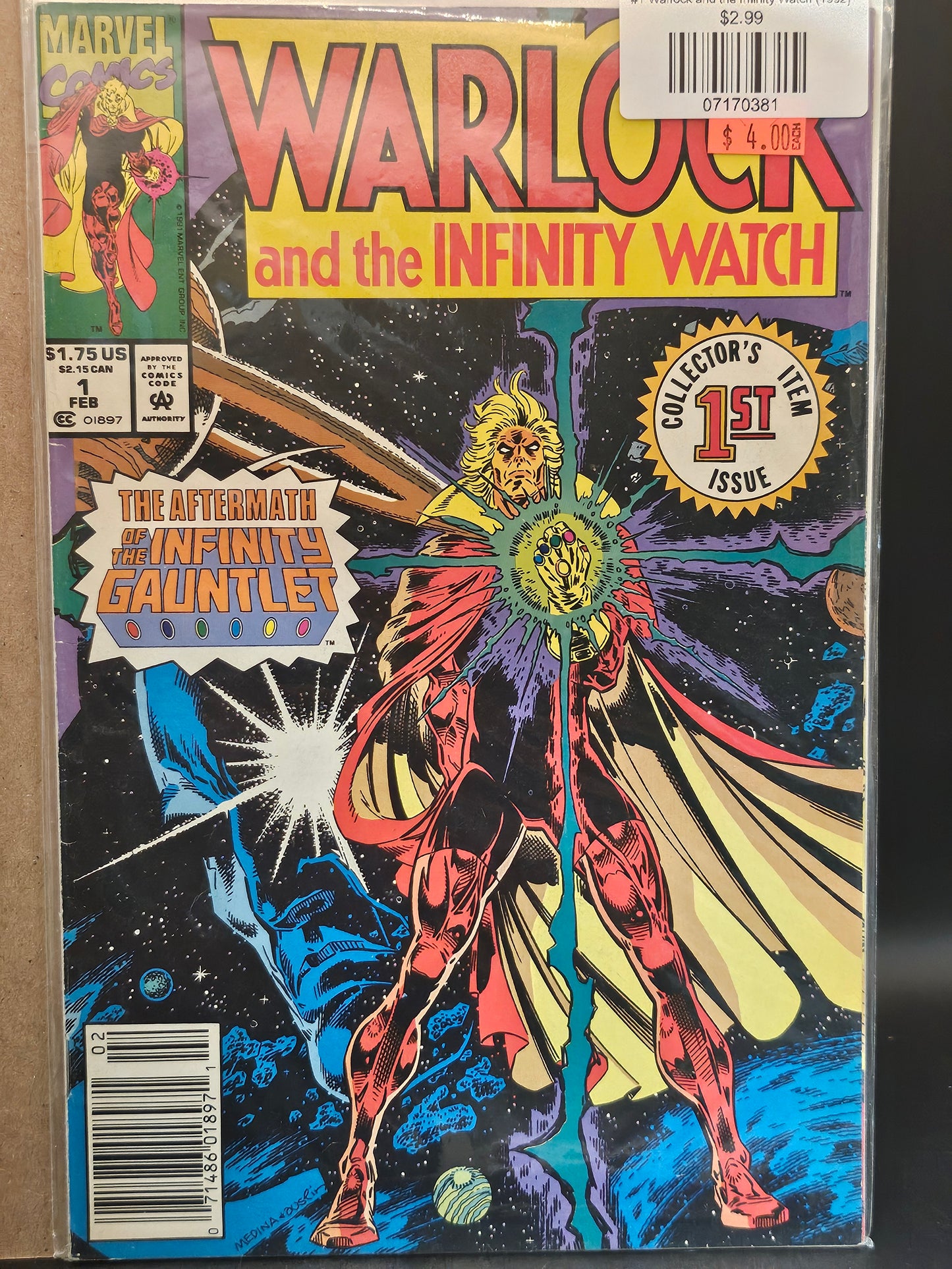 #1 Warlock and the Infinity Watch (1992)