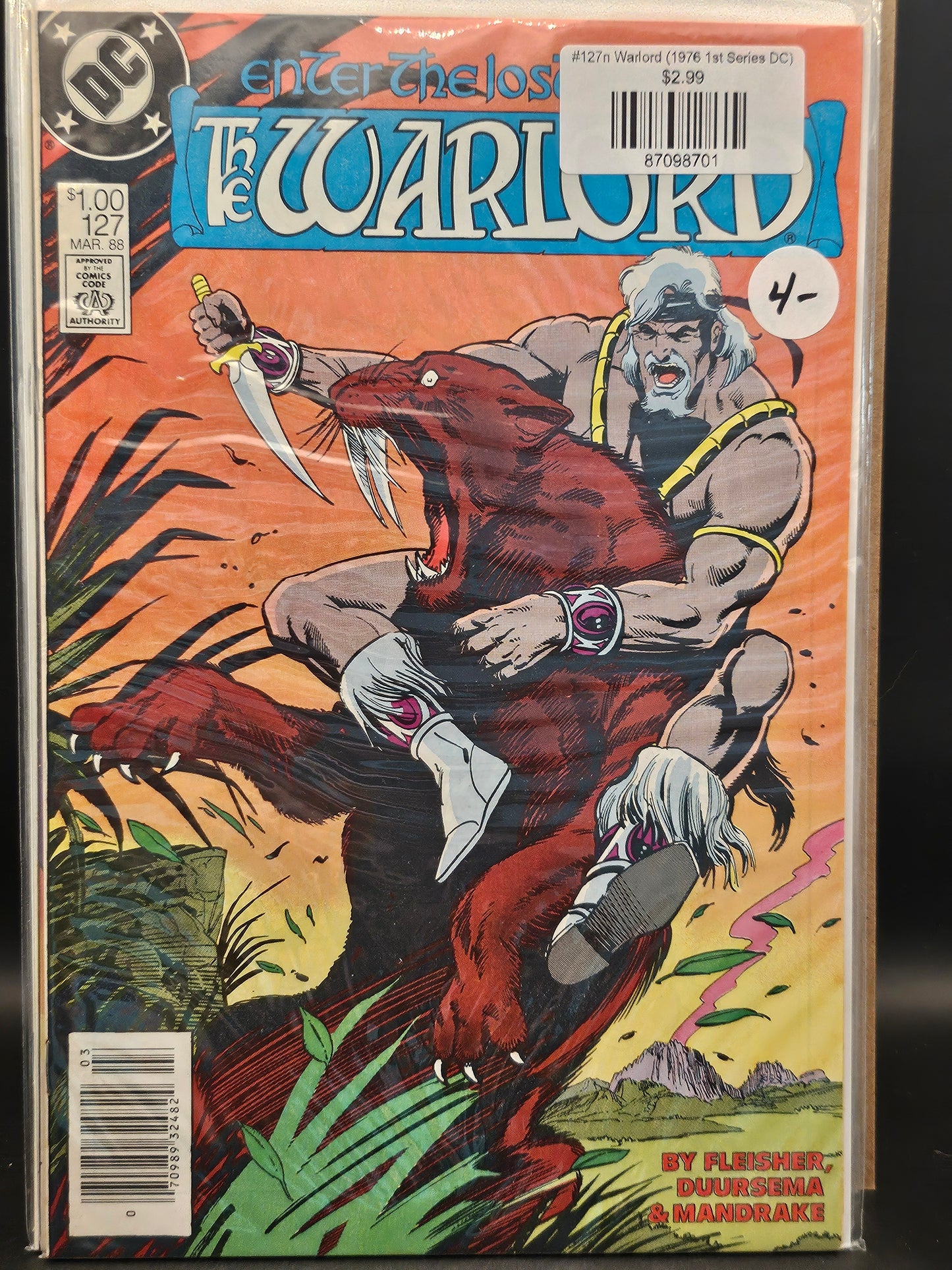 #127n Warlord (1976 1st Series DC)