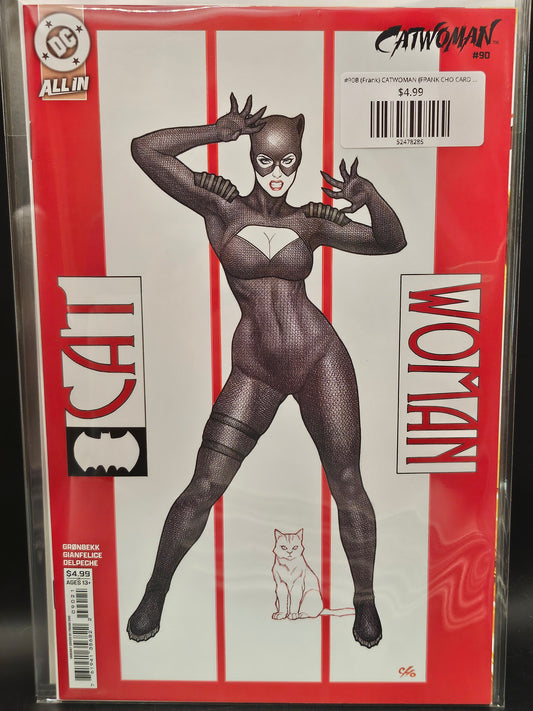 #90B (Frank) CATWOMAN (FRANK CHO CARD STOCK VAR)