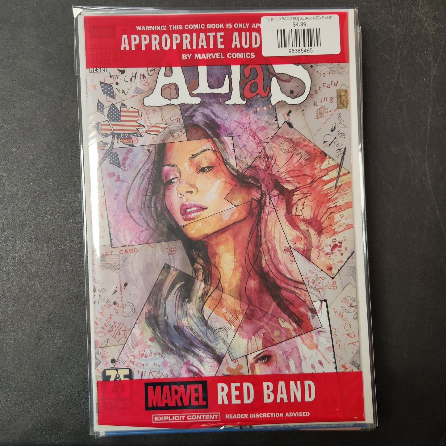 #3 [POLYBAGGED] ALIAS: RED BAND