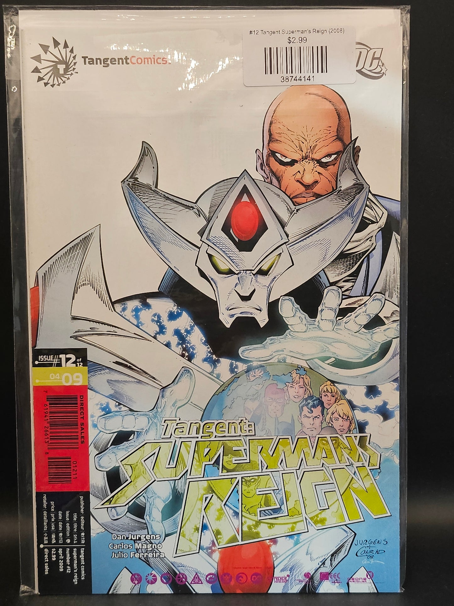 #12 Tangent Superman's Reign (2008)