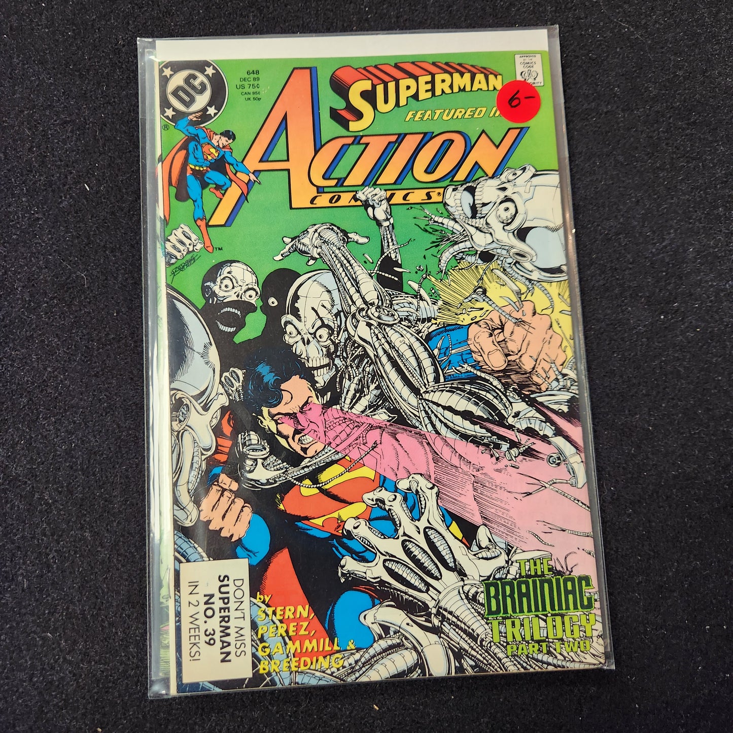 Action Comics #648 - The Brainiac Trilogy Part Two (DC 1989)