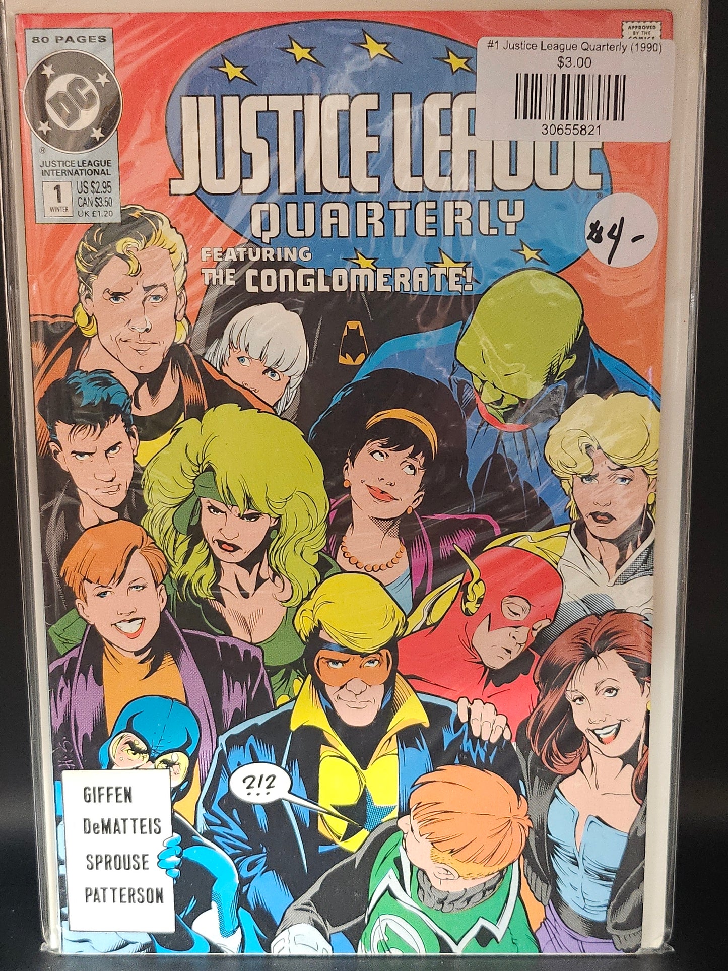 #1 Justice League Quarterly (1990)