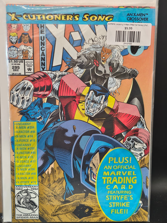 #295PB Uncanny X-Men (1963 1st Series) (Polybagged)