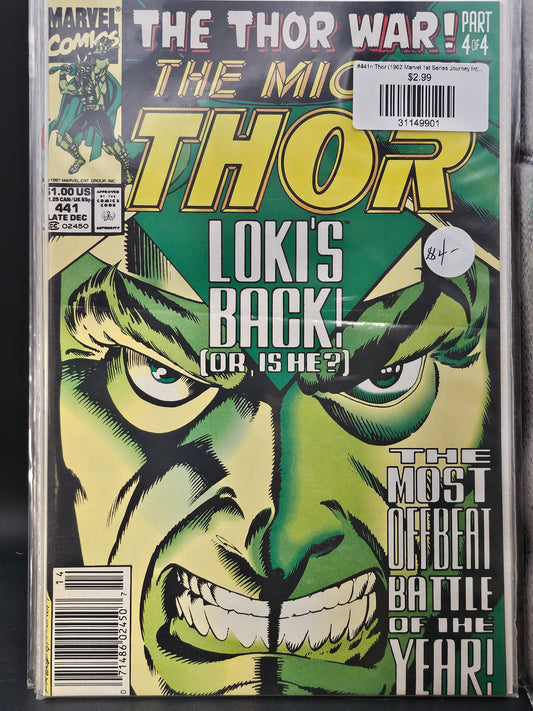 #441n Thor (1962 Marvel 1st Series Journey Into Mystery)
