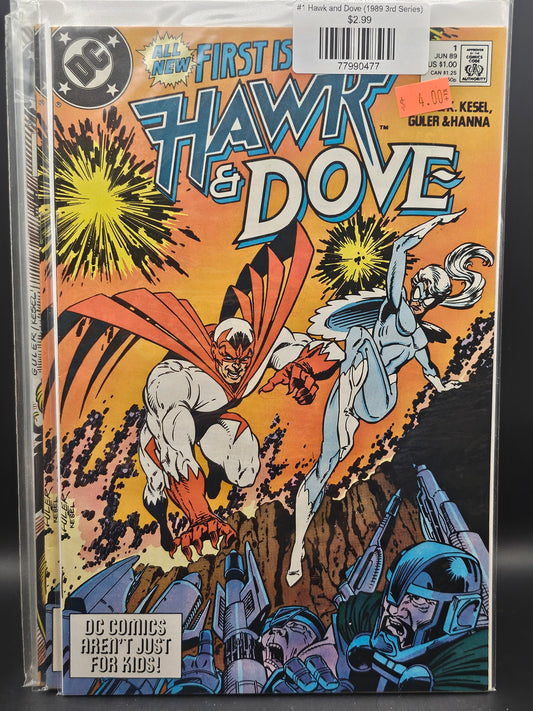 #1 Hawk and Dove (1989 3rd Series)
