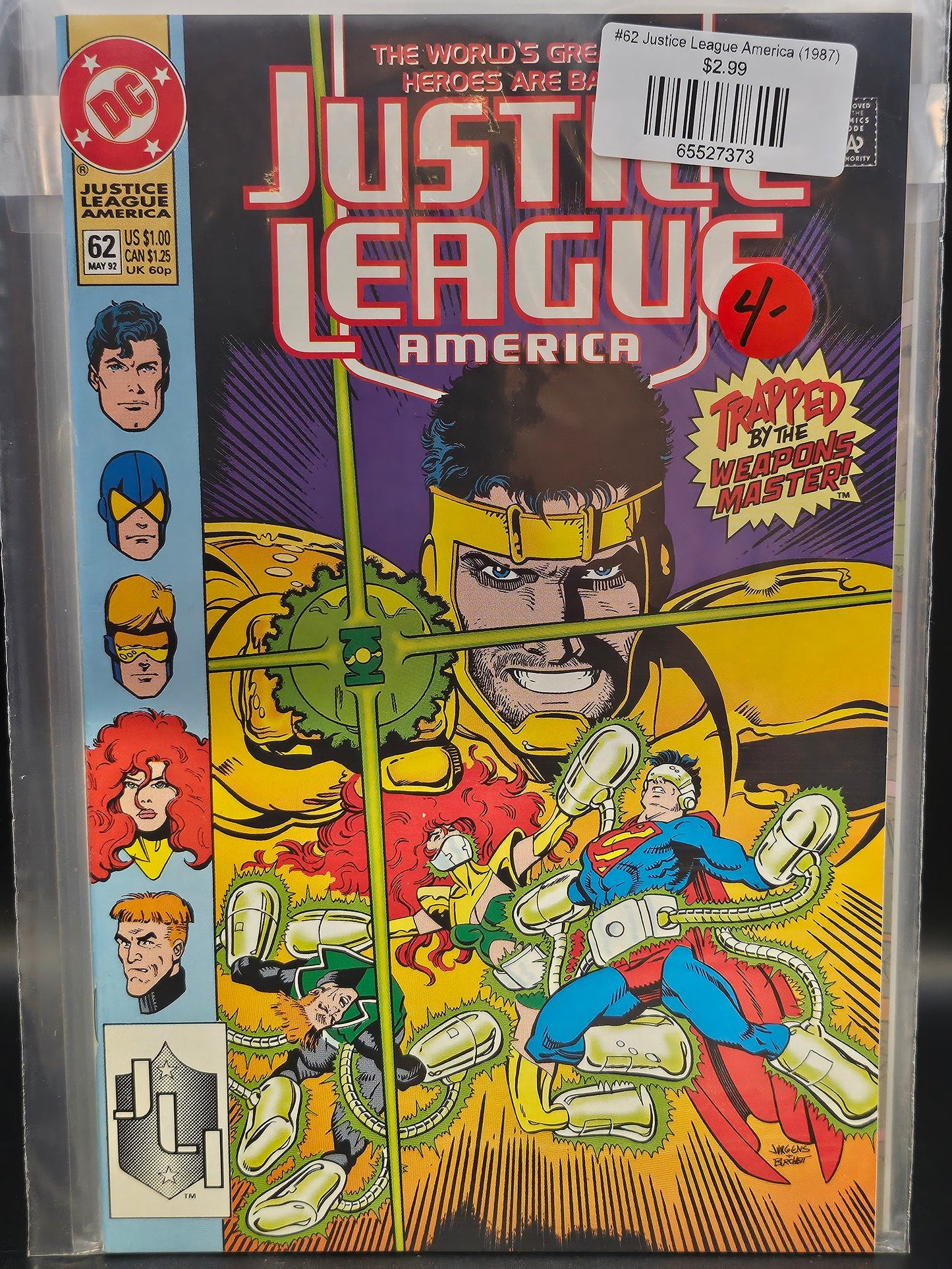 #62 Justice League America (1987)