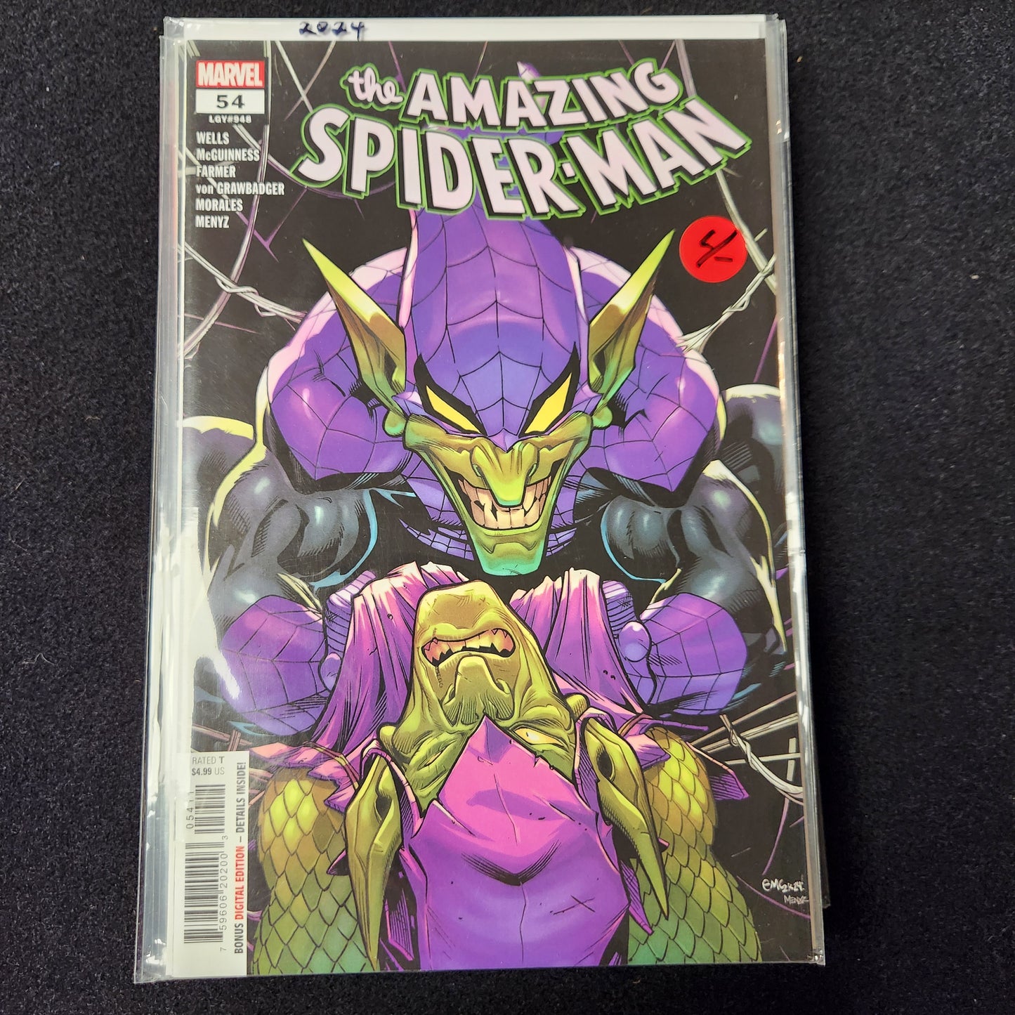 The Amazing Spider-Man #54 (LGY #948) (2024)