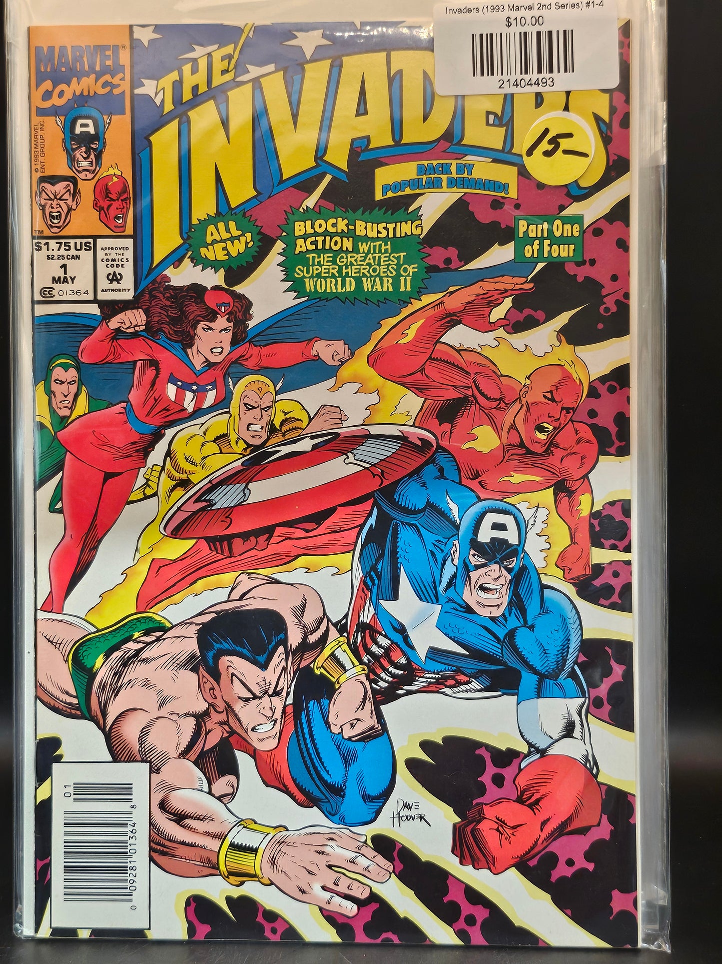 Invaders (1993 Marvel 2nd Series) #1-4