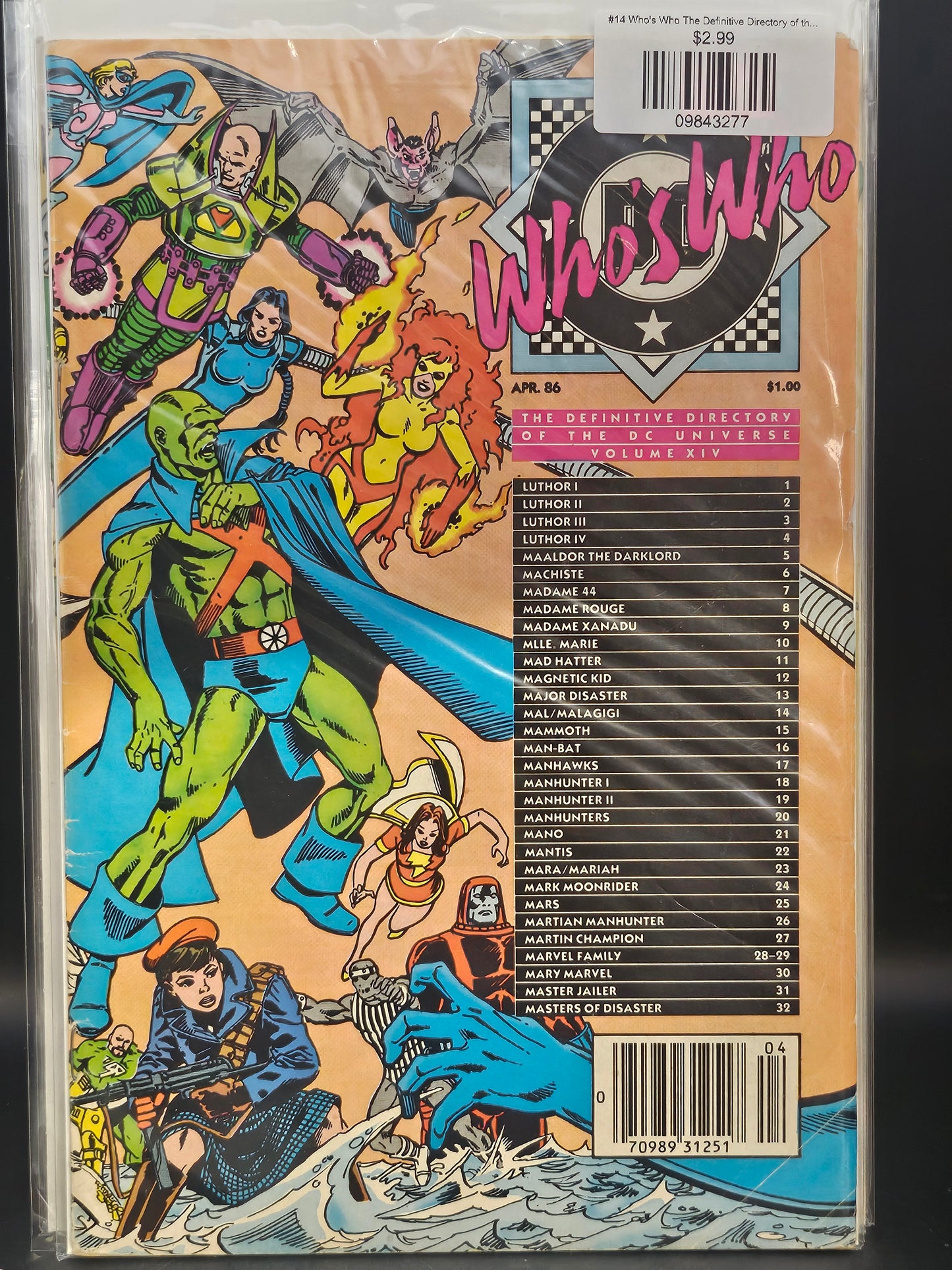 #14 Who's Who The Definitive Directory of the DC Universe (1985)