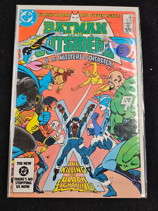 Batman and the Outsiders – DC Comics – (1983–1987) – Volume 1 – #10