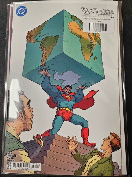 #3B (Chris) BIZARRO YEAR NONE (OF 4 CHRIS BURNHAM CARD STOCK VAR)