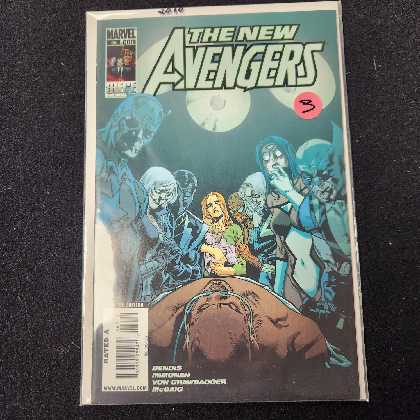 New Avengers #60 (2005-10) orange $4
