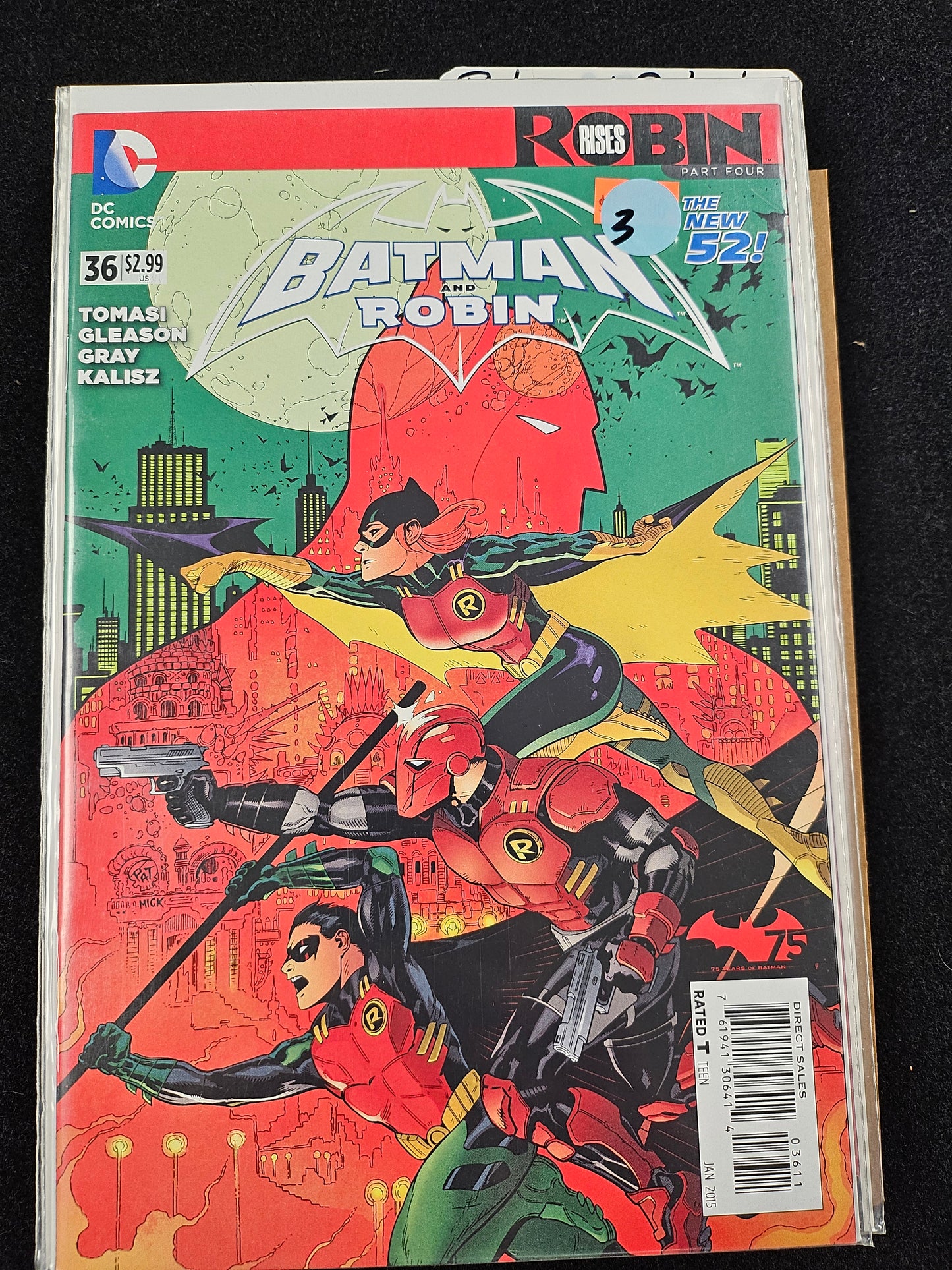 Batman and Robin – DC Comics – (2011–2015) – Volume 2 – #36 - Cover A