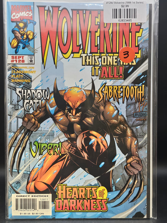 #128d Wolverine (1988 1st Series)