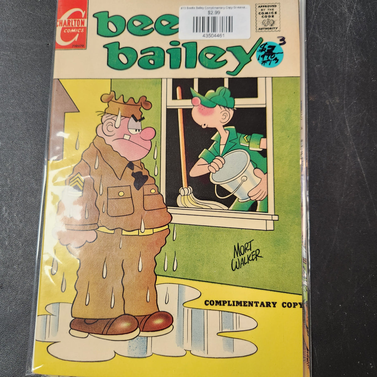 #73 Beetle Bailey Complimentary Copy Giveaway (1970 Charlton)