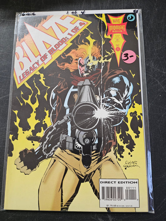 Blaze: Legacy of Blood – Marvel Comics – (1993–1994) – Volume 1 – Limited Series - #1 of 4