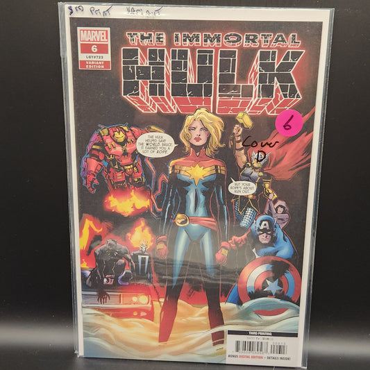 #6D Immortal Hulk (2018 Marvel)