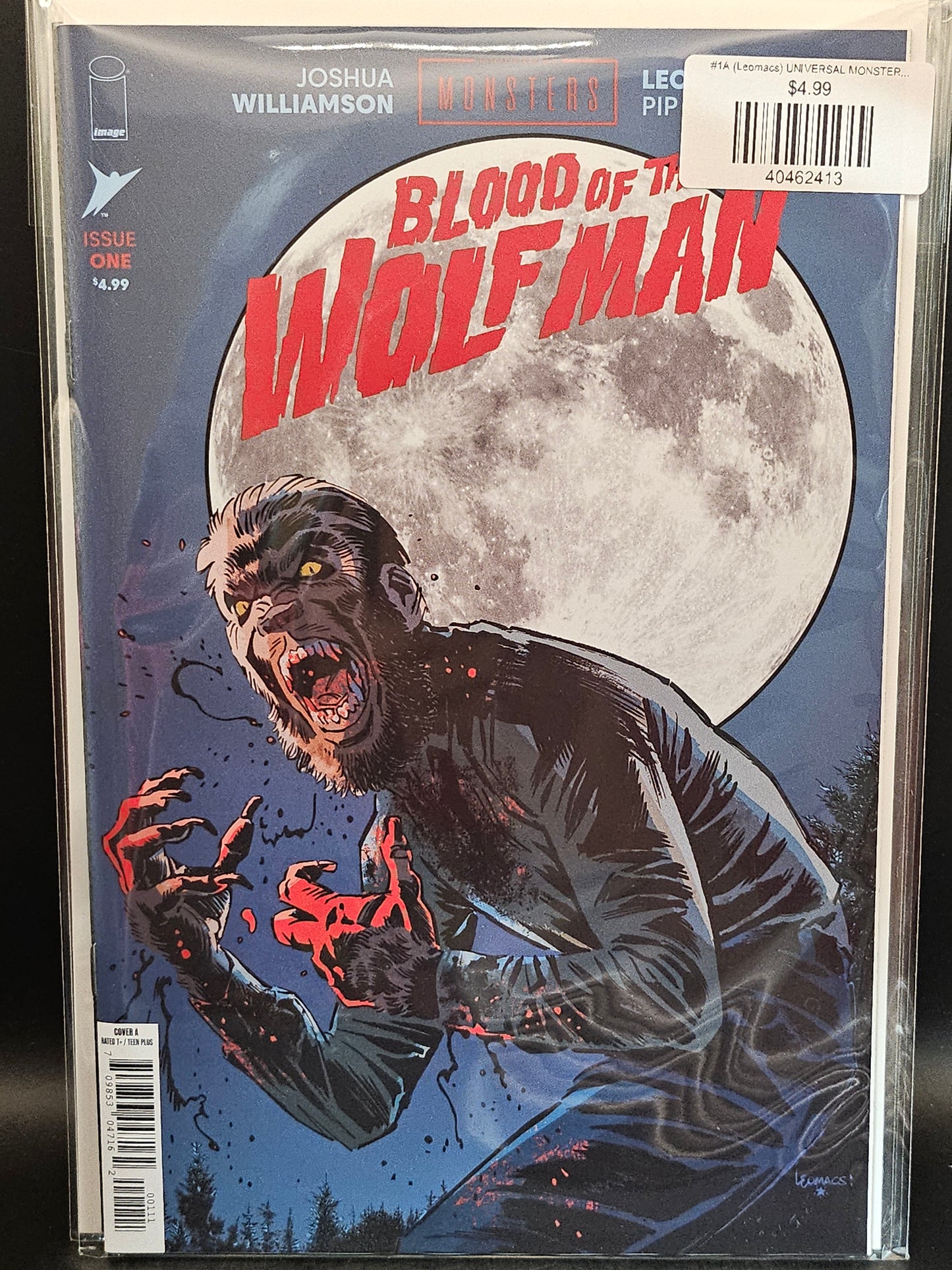 #1A (Leomacs) UNIVERSAL MONSTERS BLOOD OF THE WOLF MAN (OF 4 LEOMACS & PIP MARTIN)