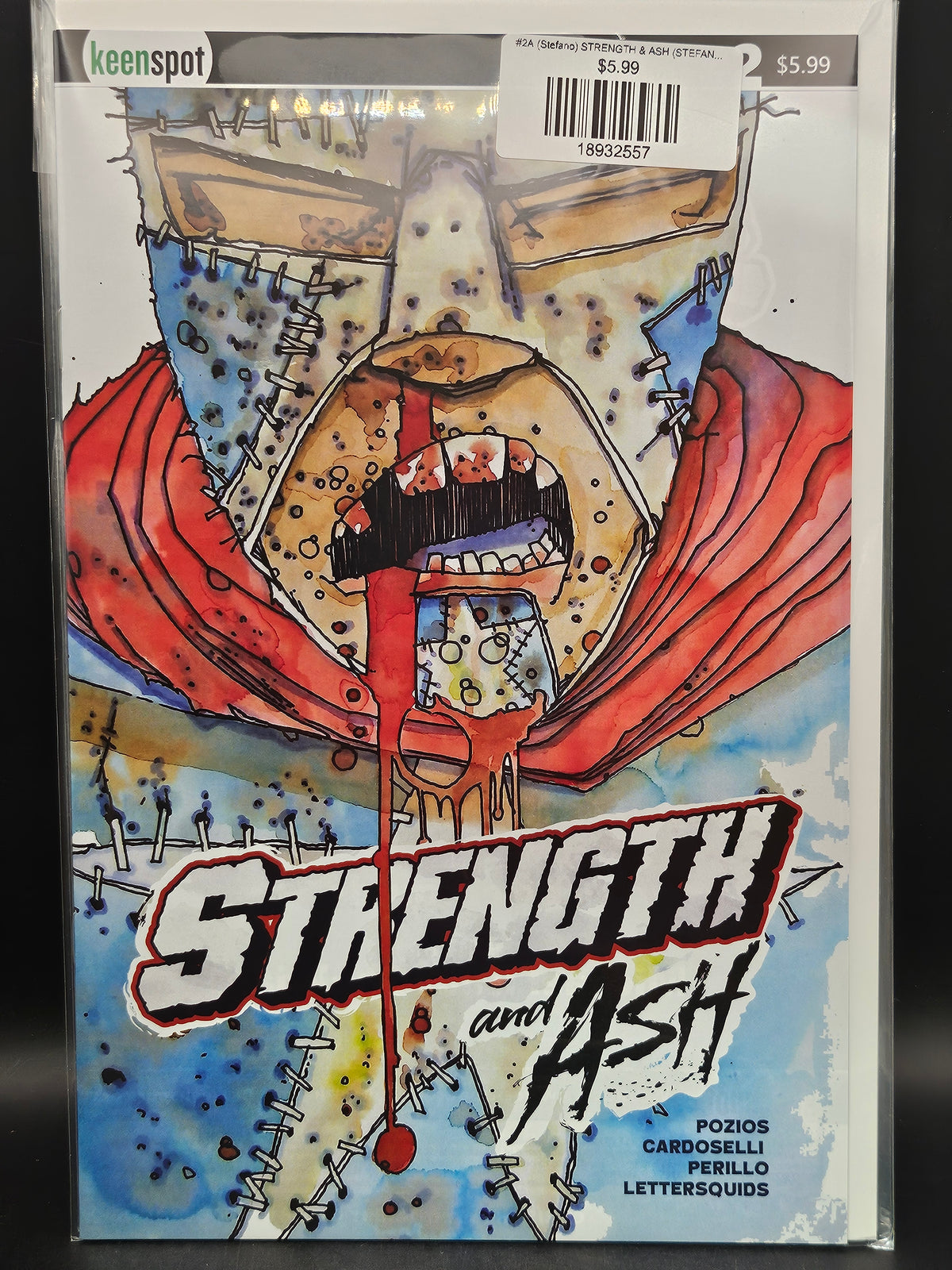 #2A (Stefano) STRENGTH & ASH (STEFANO CARDOSELLI & FRANCESCA PERILLO RED WHITE & BLUE)