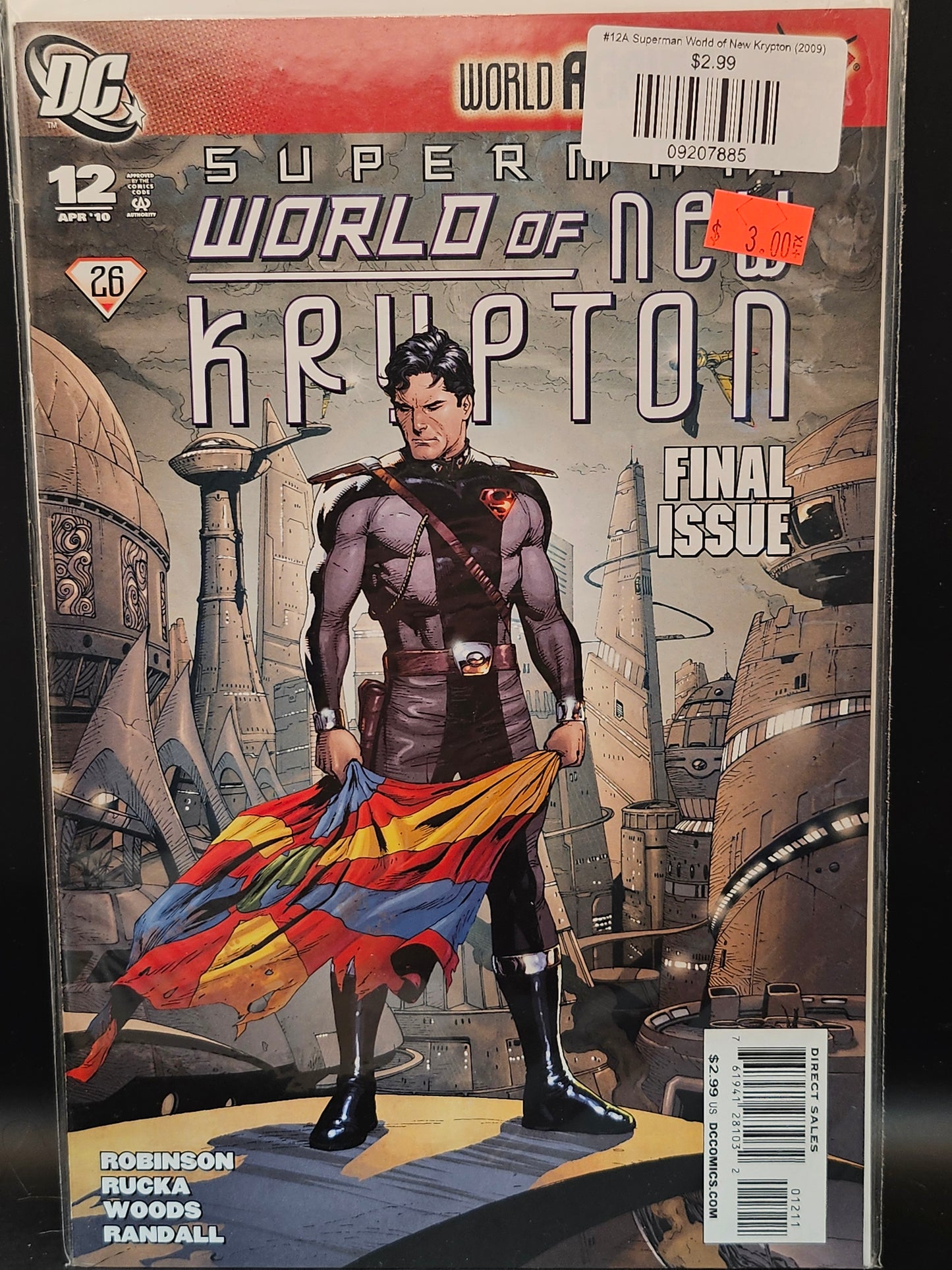 #12A Superman World of New Krypton (2009)