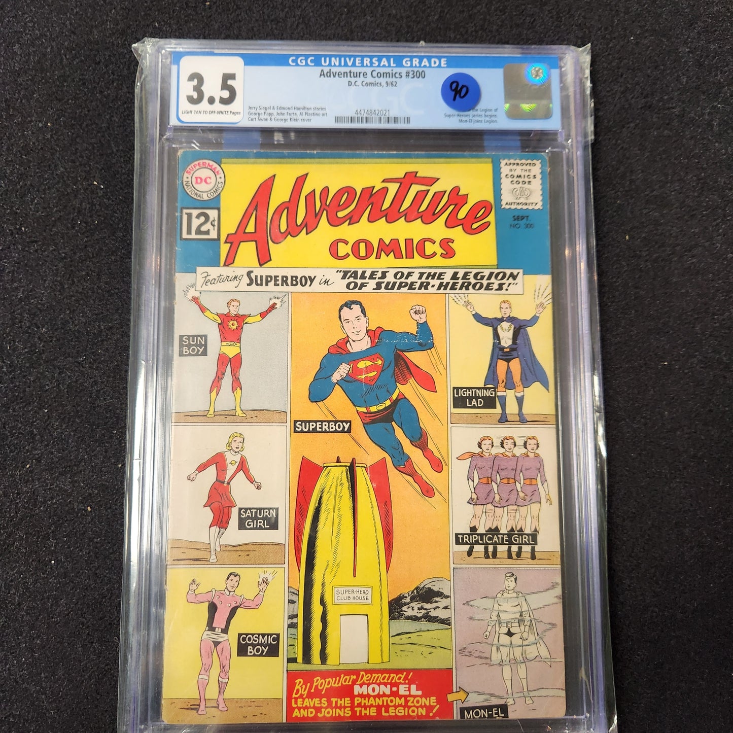 Adventure Comics Slab #300 (1962)