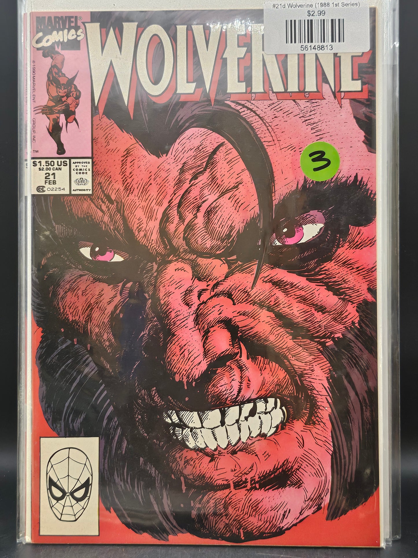#21d Wolverine (1988 1st Series)
