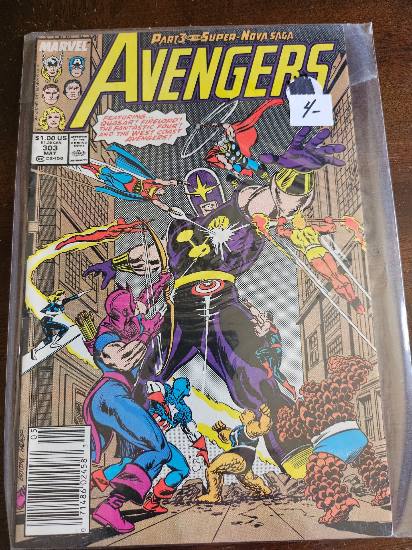 Avengers – Marvel Comics – (1963–1999) – Volume 1 – #303