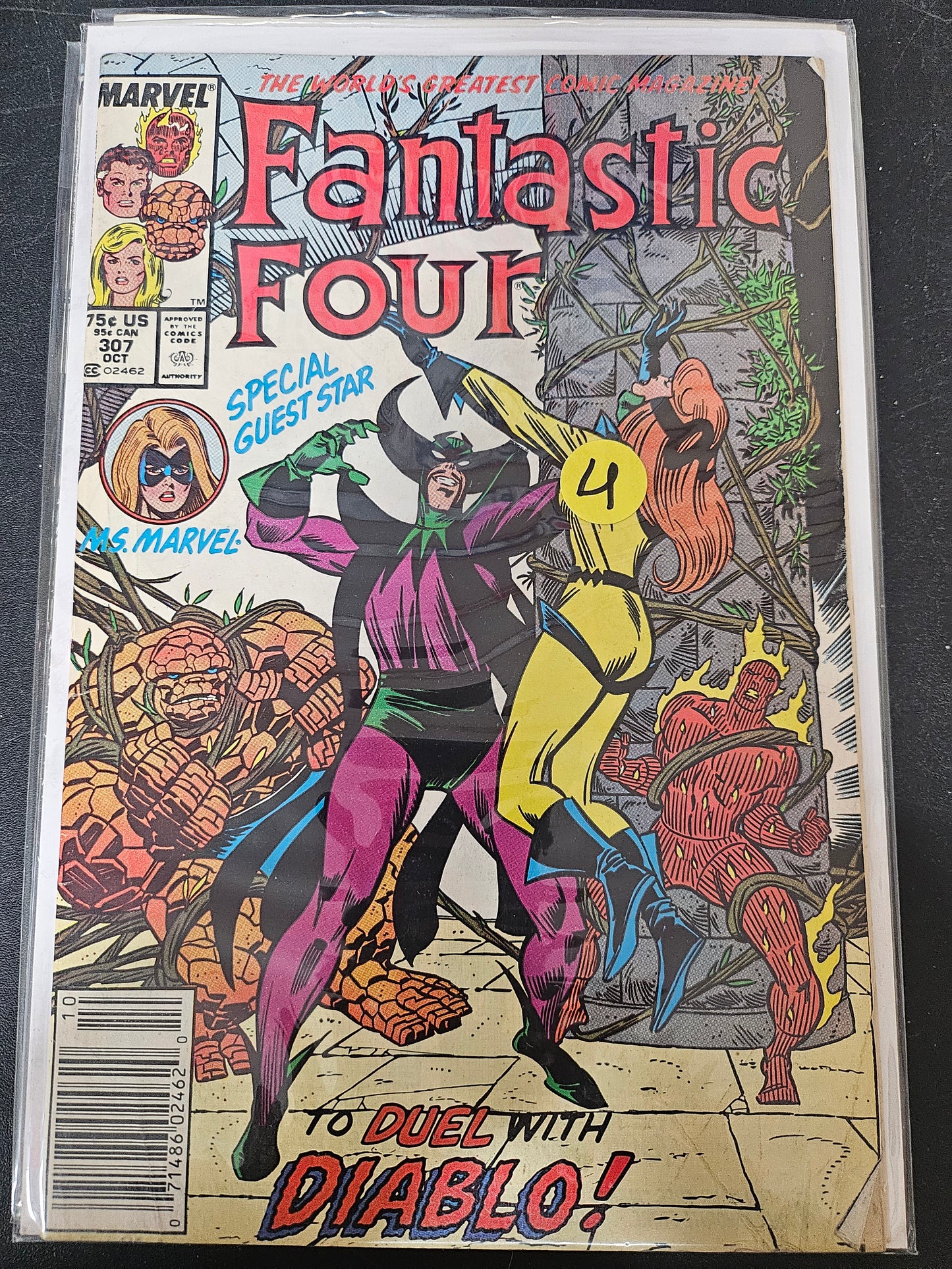 101.123 Fantastic Four – #307 – v1 (1961–1995)
