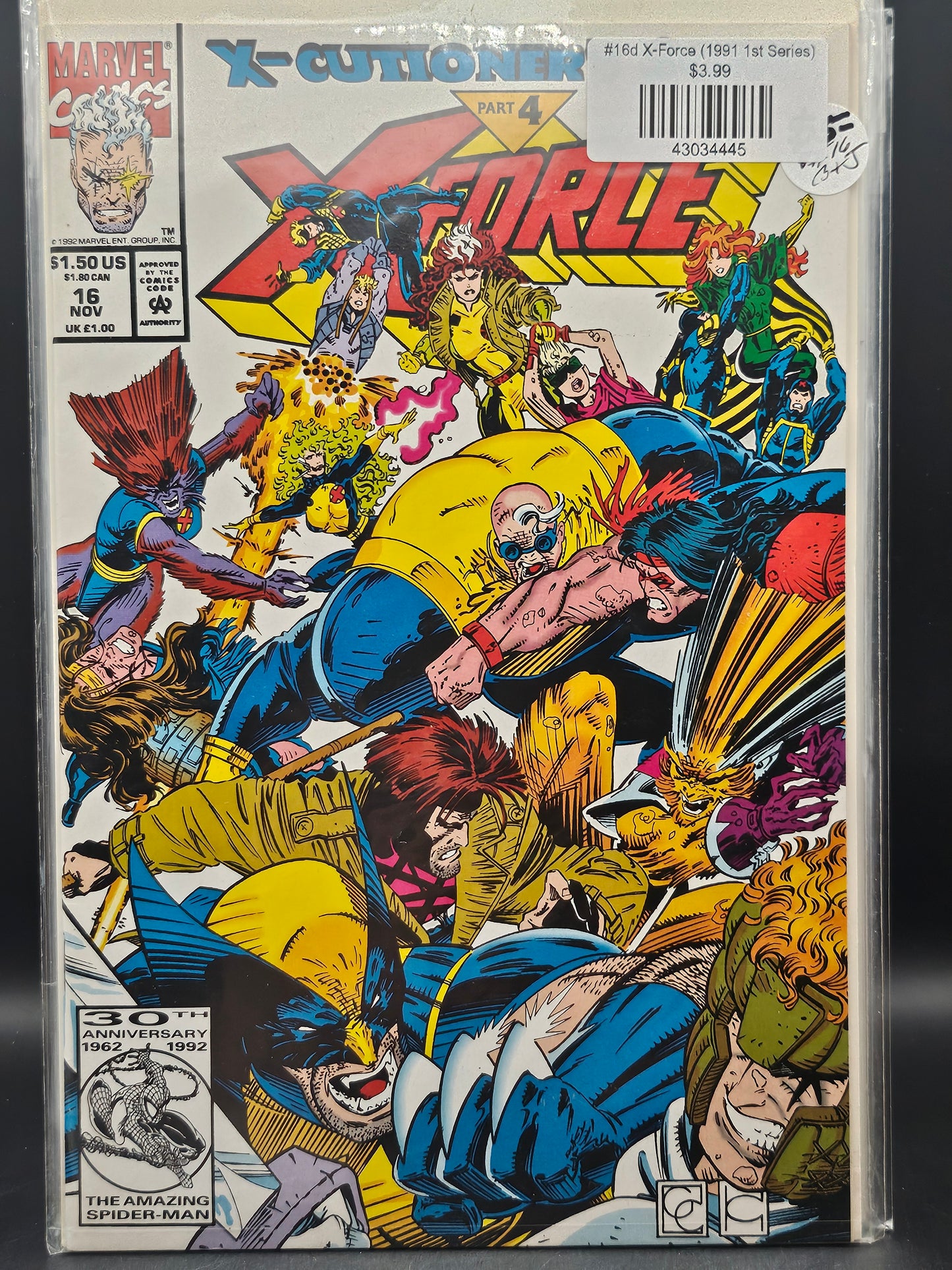 #16d X-Force (1991 1st Series)