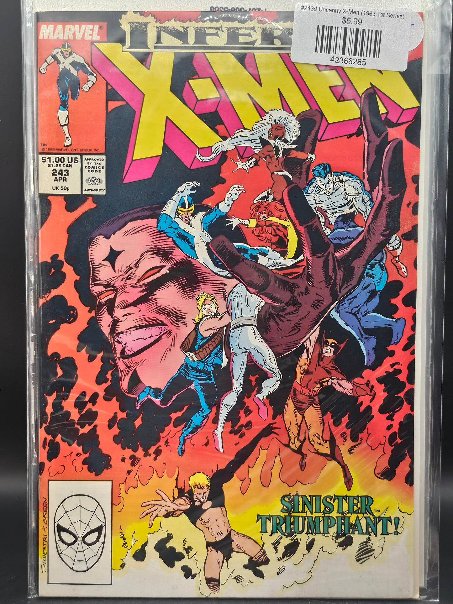 #243d Uncanny X-Men (1963 1st Series)