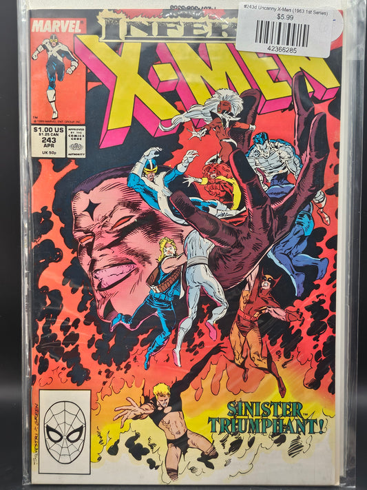 #243d Uncanny X-Men (1963 1st Series)