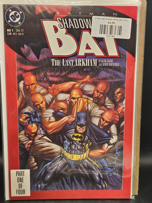 #1 Batman Shadow of the Bat (1992)