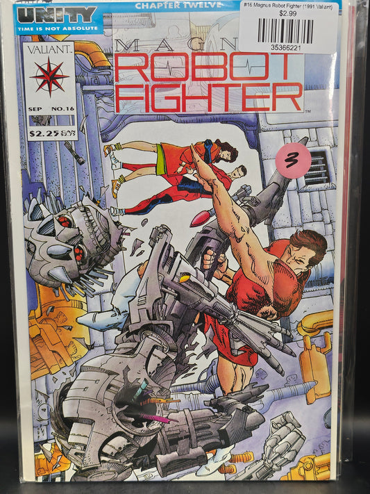 #16 Magnus Robot Fighter (1991 Valiant)
