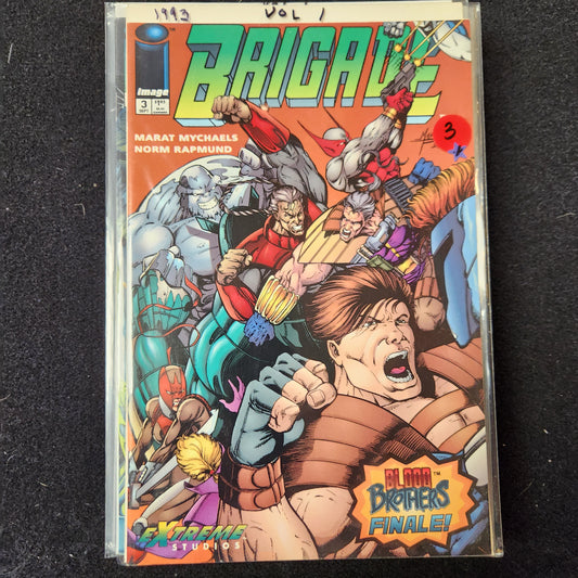 Brigade – Image Comics / Extreme Studios – (1993–1995) – Volume 2 - #3