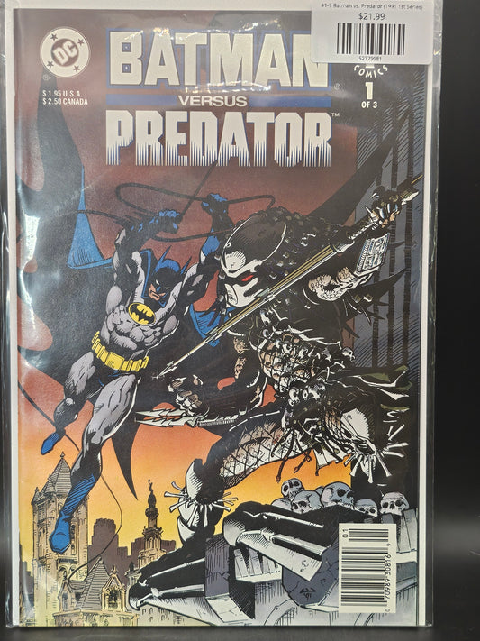 #1-3 Batman vs. Predator (1991 1st Series)