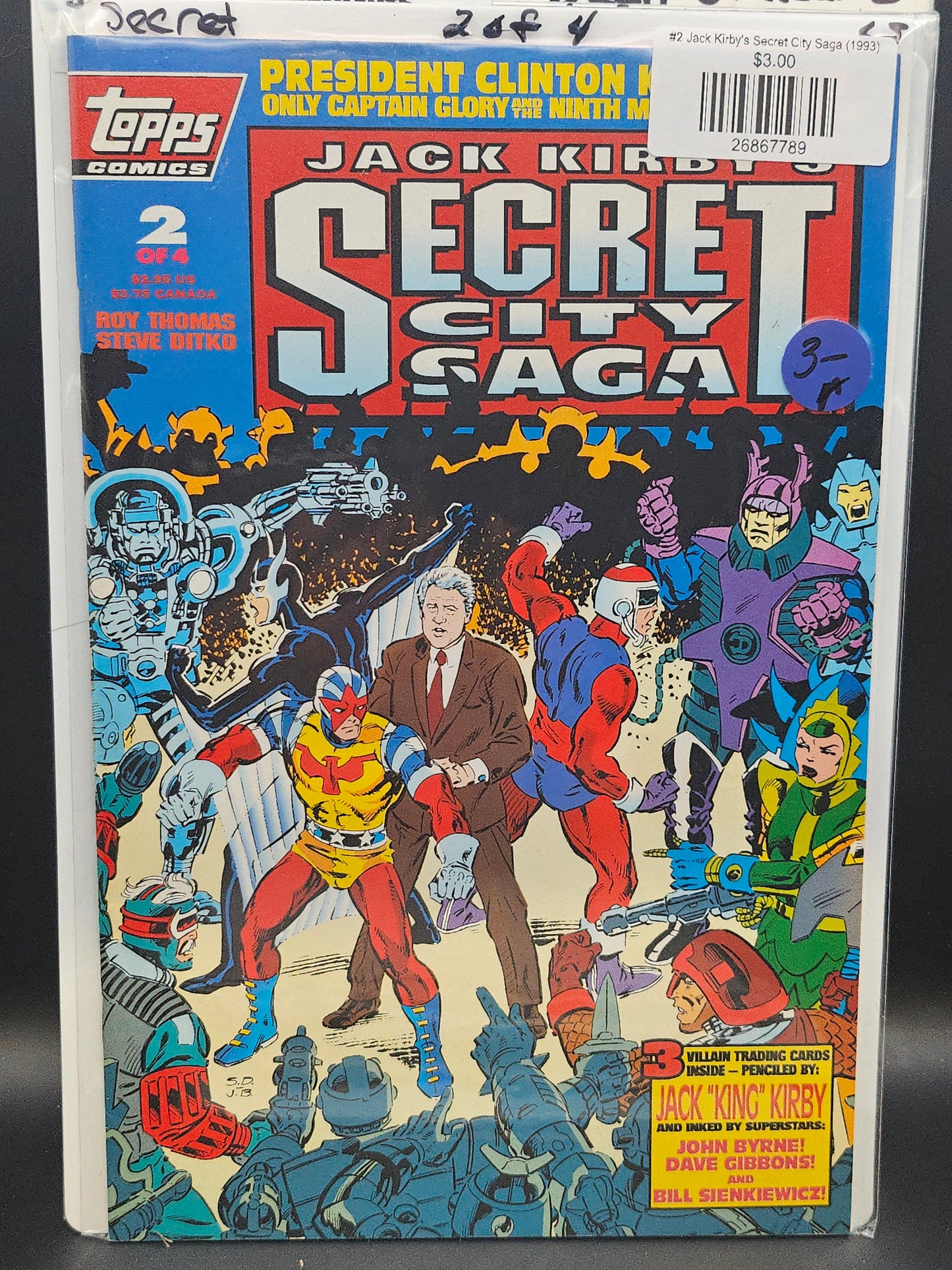 #2 Jack Kirby's Secret City Saga (1993)