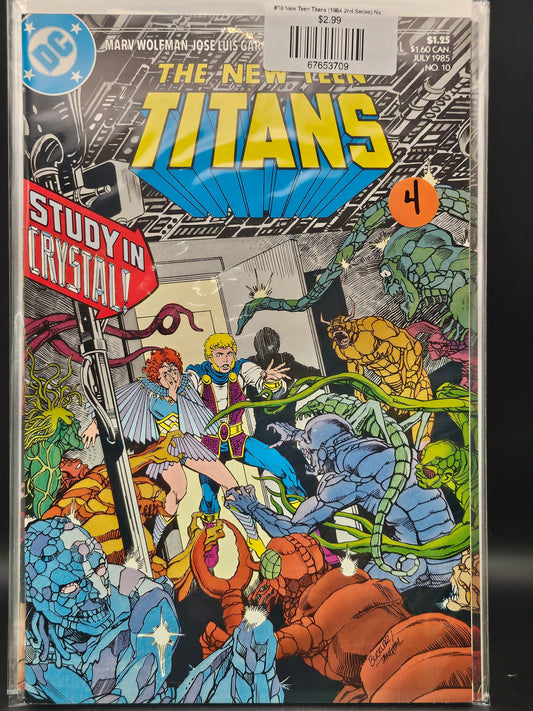#10 New Teen Titans (1984 2nd Series) New Titans