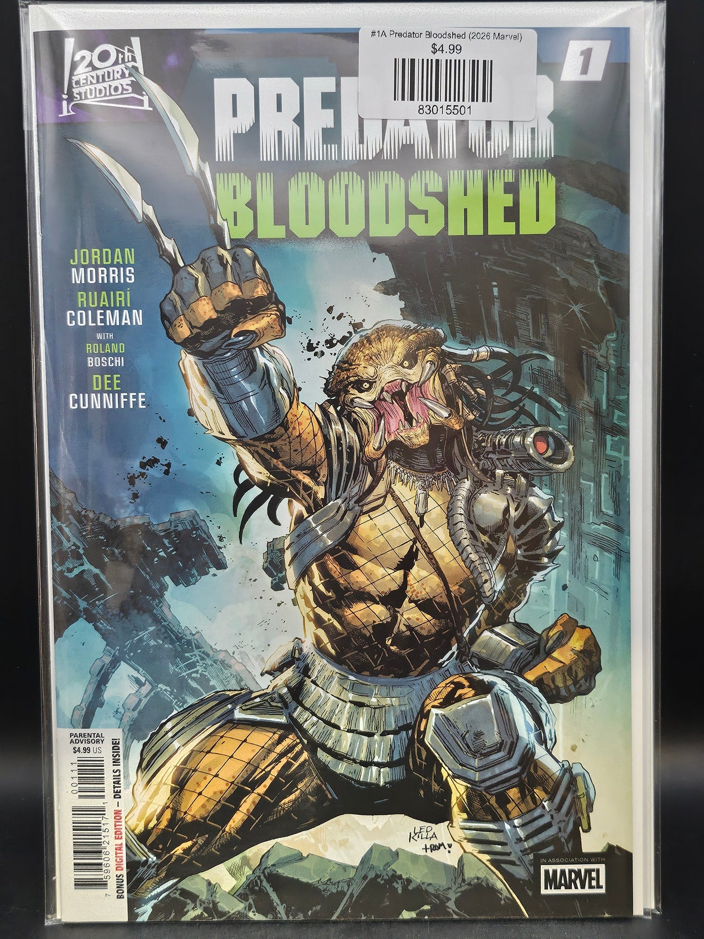 #1A Predator Bloodshed (2026 Marvel)