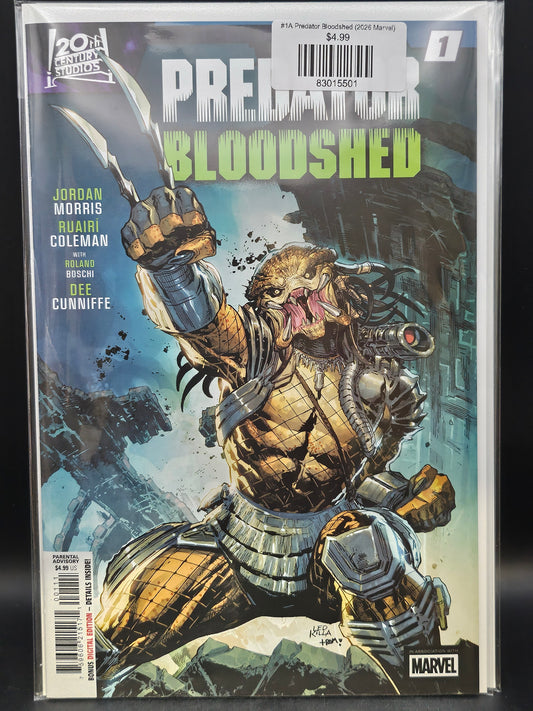 #1A Predator Bloodshed (2026 Marvel)