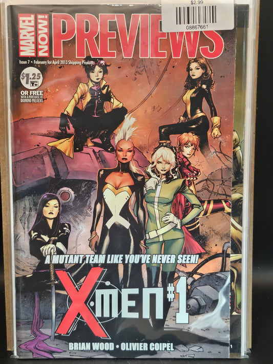 #7 Marvel Previews (2012) Marvel Now