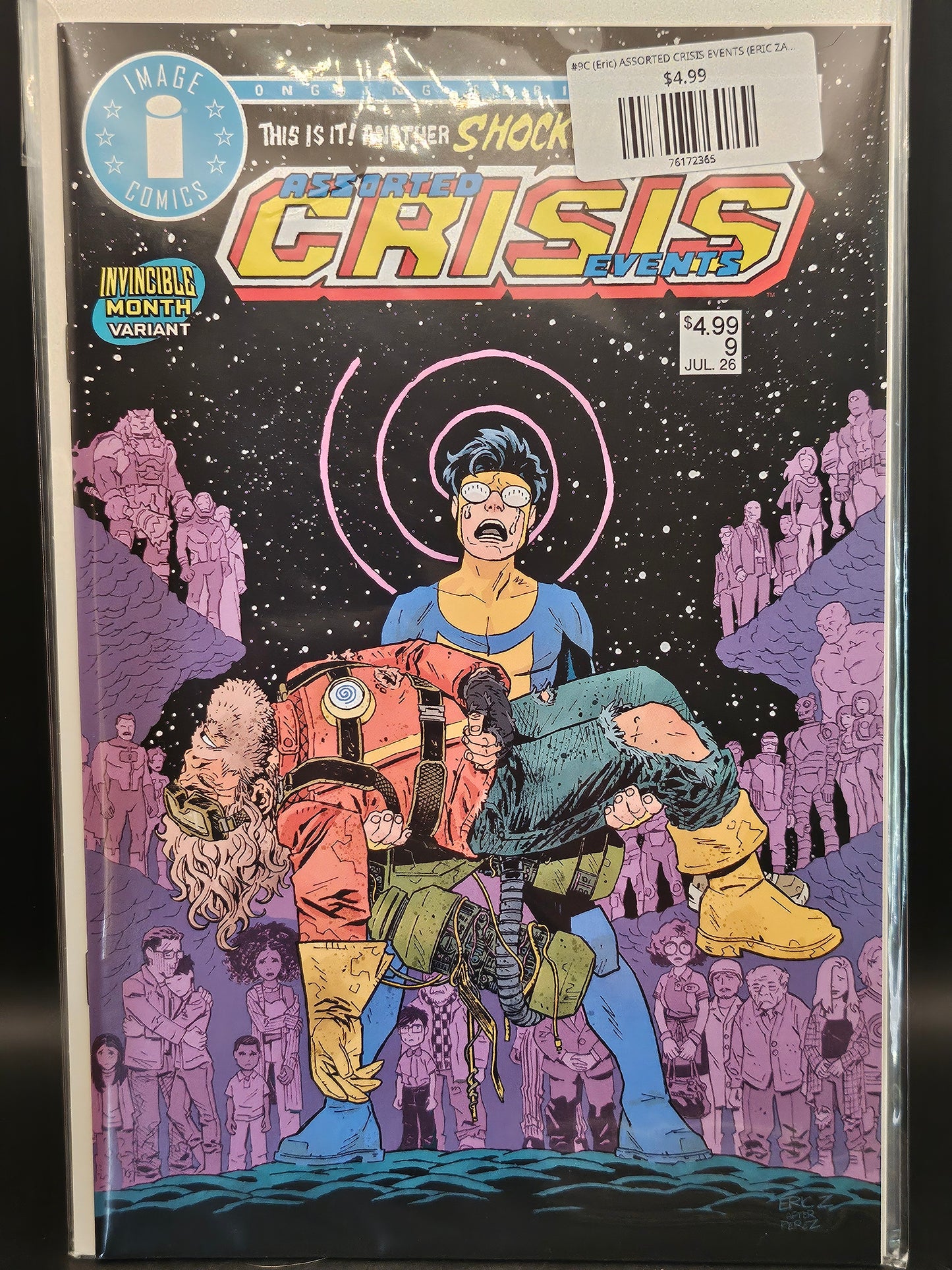 #9C (Eric) ASSORTED CRISIS EVENTS (ERIC ZAWADZKI INVINCIBLE TEAM UP VAR MR)
