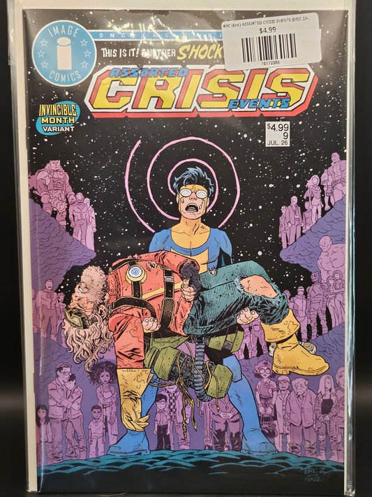 #9C (Eric) ASSORTED CRISIS EVENTS (ERIC ZAWADZKI INVINCIBLE TEAM UP VAR MR)